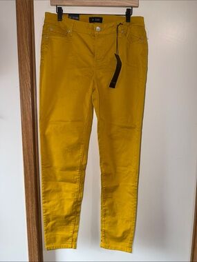 CP Jeans Slim Skinny Jeans in Mustard Yellow